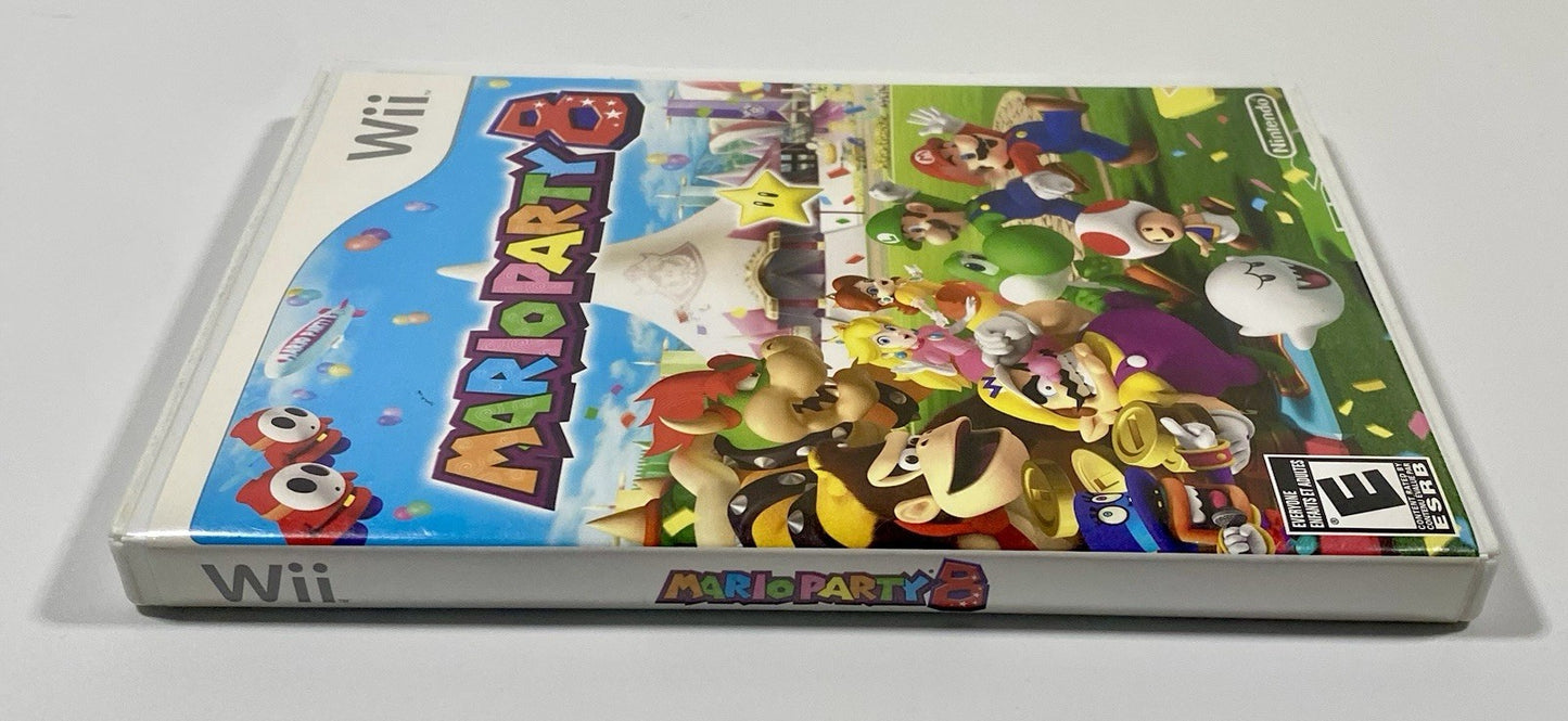 Mario Party 8 (Nintendo Wii, 2007) CIB W/ Manual, Tested & Working