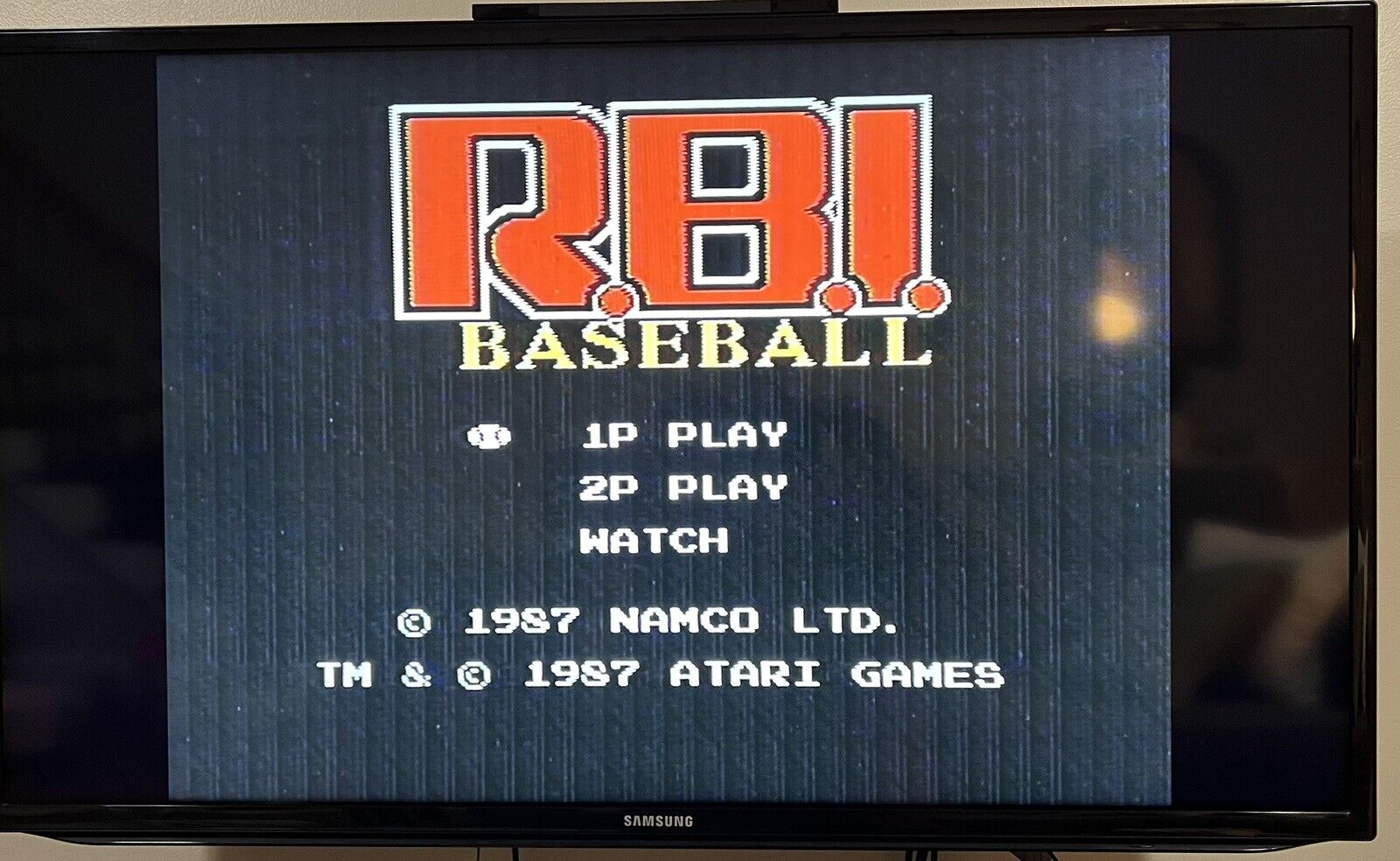 R.B.I. Baseball: Tengen (Nintendo NES, 1988) Box , Sleeve & Game Tested