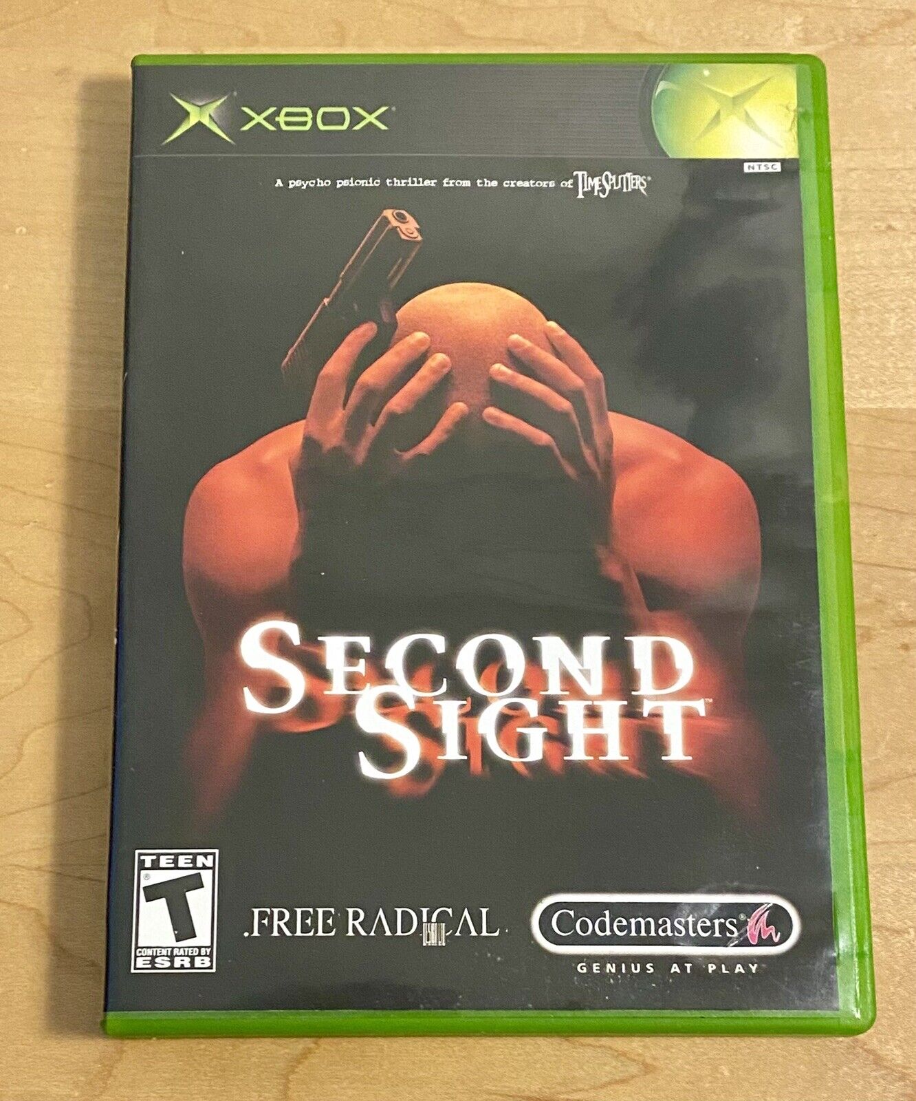 Second Sight (Xbox, 2004) CIB W/ Manual, Authentic & Tested