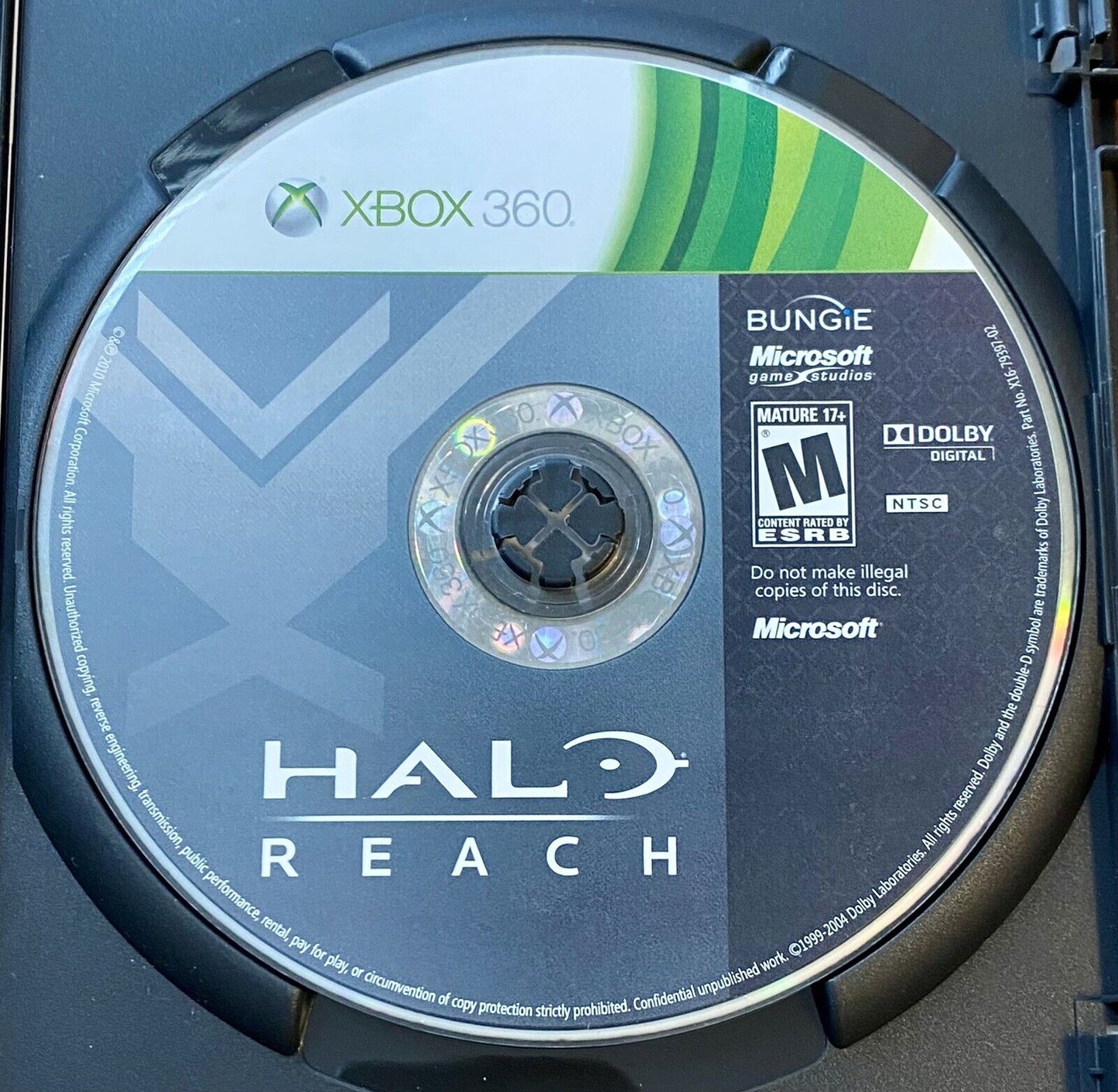 Halo Reach (Microsoft Xbox 360, 2010) CIB W/Manual Tested & Working!