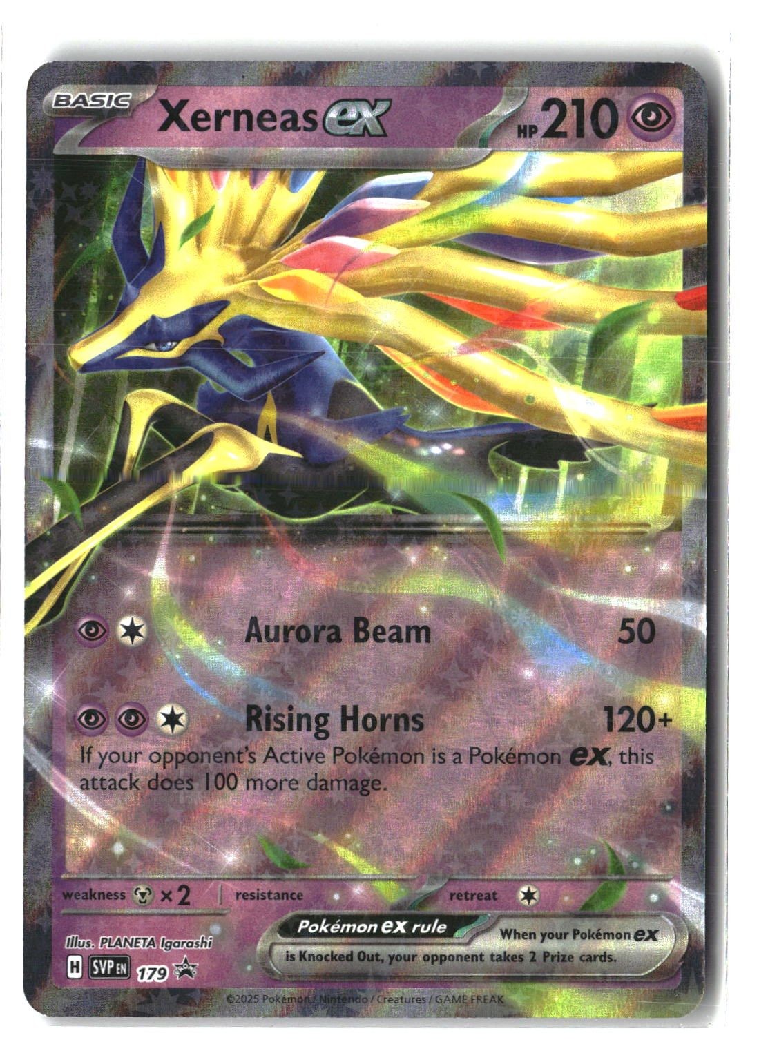 Xerneas ex Holofoil NM (SV: Scarlet & Violet Promo Cards 179)