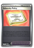 Adversity Policy Reverse Holofoil NM (Chaos Rising 074/086)