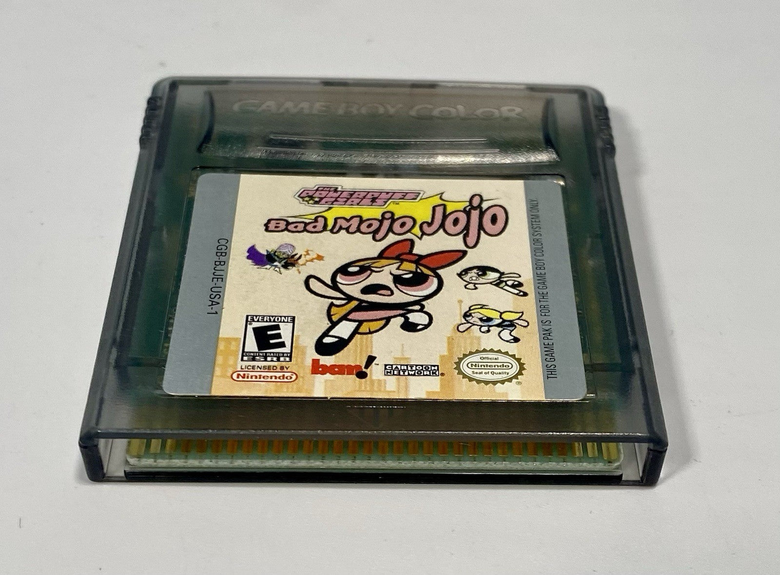 Powerpuff Girls: Bad Mojo Jojo Game Boy Color GBC Complete CIB Box Manual Insert