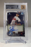 2016 Bowman Chrome Draft Ian Anderson Autograph BGS 9 Mint #CDAIA