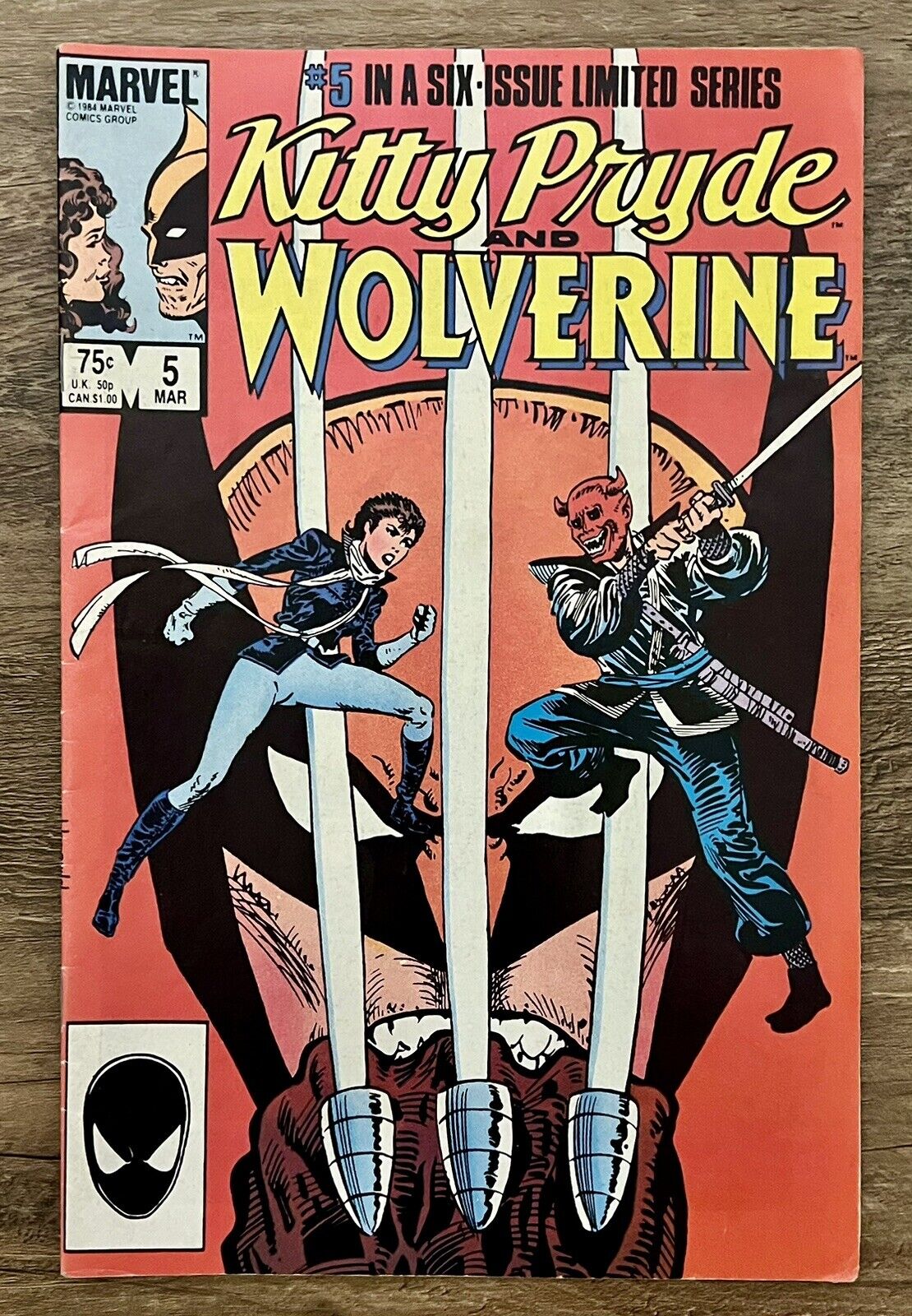 Kitty Pryde & Wolverine 1-6 Complete Limited  Series (Marvel 1984) High Quality!