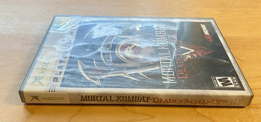 Mortal Kombat: Deadly Alliance (Microsoft Xbox, 2003) CIB W Manual & Reg Card