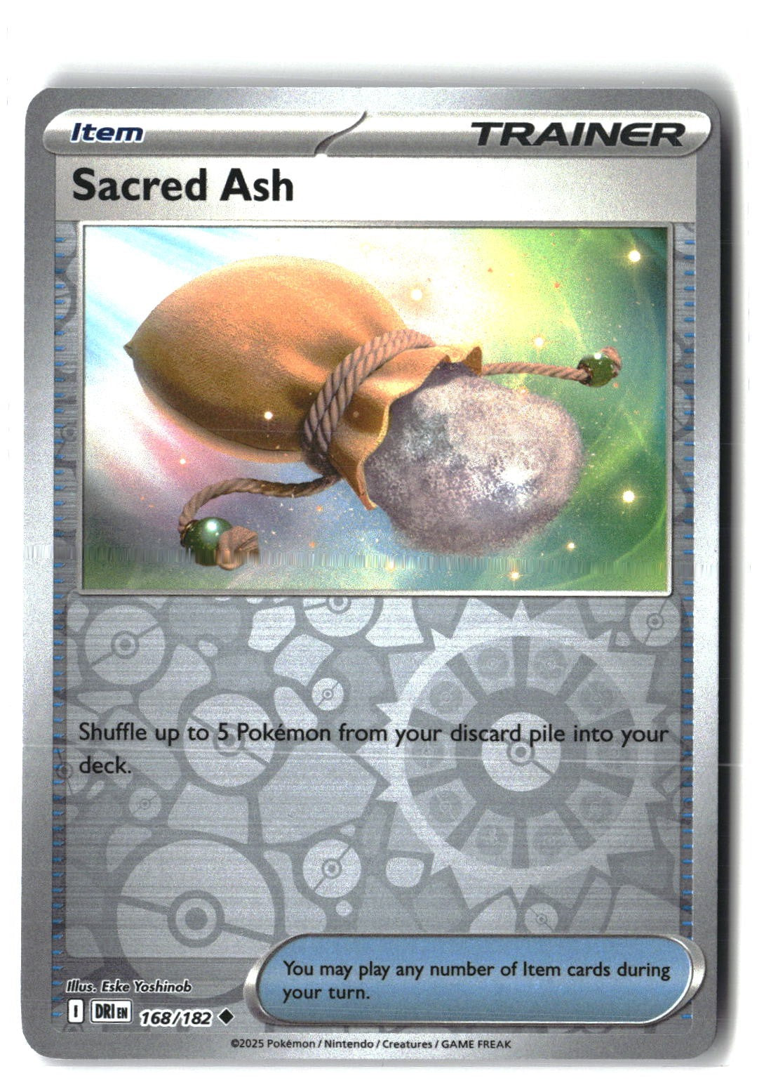 Sacred Ash Reverse Holofoil NM (Destined Rivals 168/182)