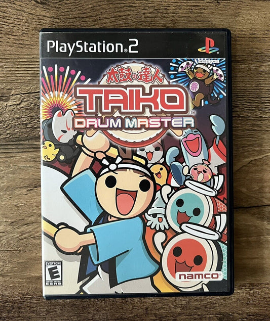 Taiko Drum Master, PS2, Complete No Drum, Tested