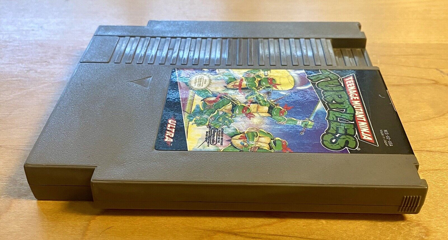 Teenage Mutant Ninja Turtles (Nintendo Entertainment System NES, 1990) Tested