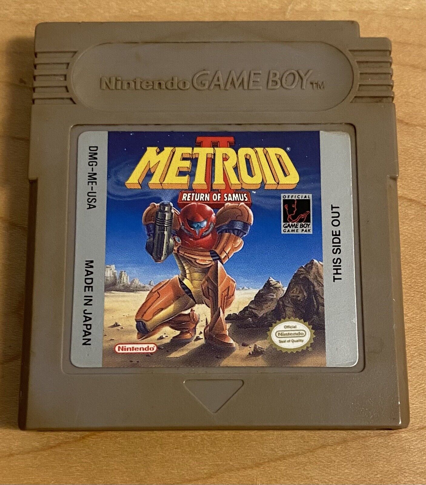 Metroid 2 II Return of Samus (Nintendo Game Boy GB, 1991) Authentic & Tested