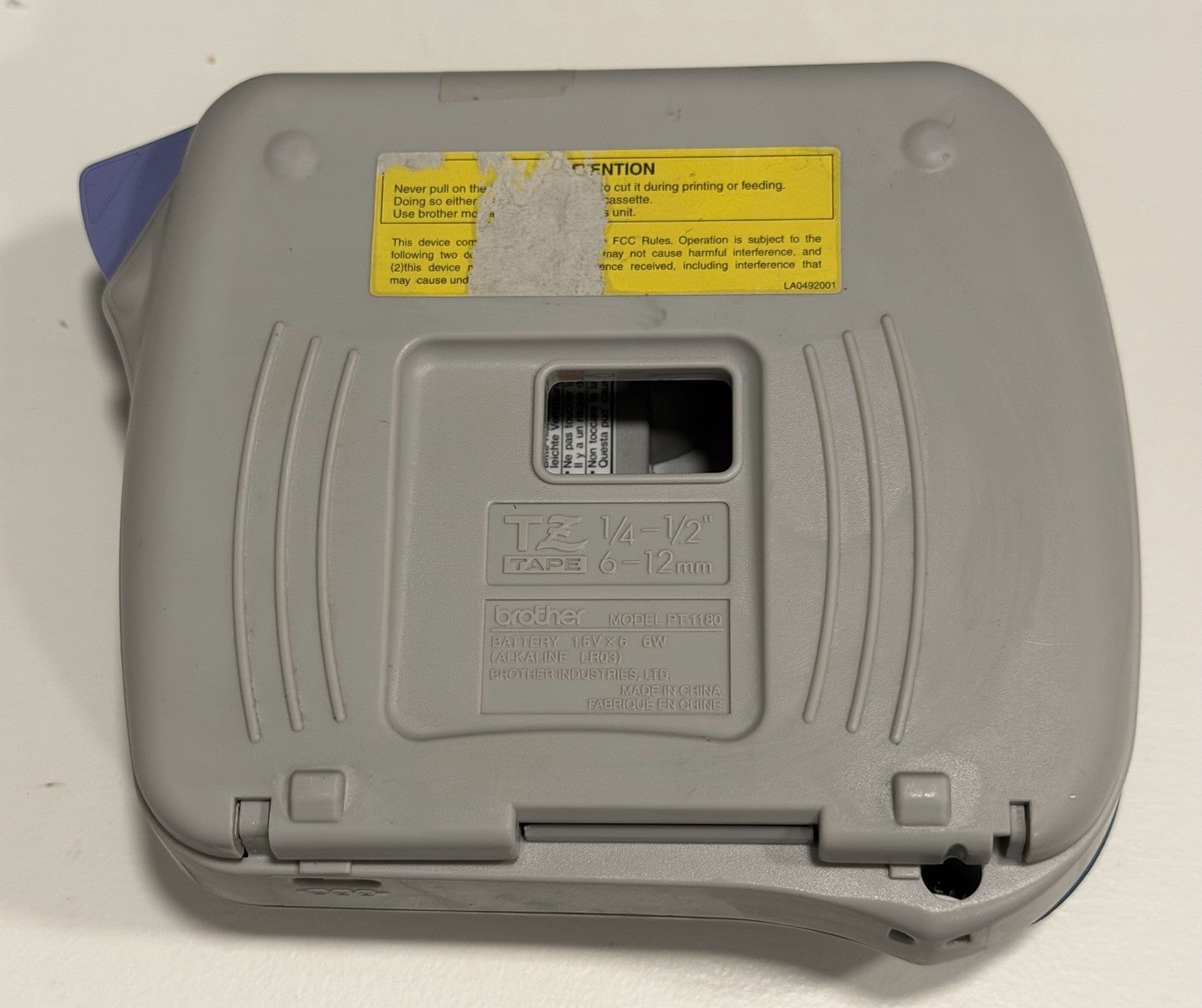 Brother P-Touch PT-1180 Thermal Printer Label Maker tested & working No Tape