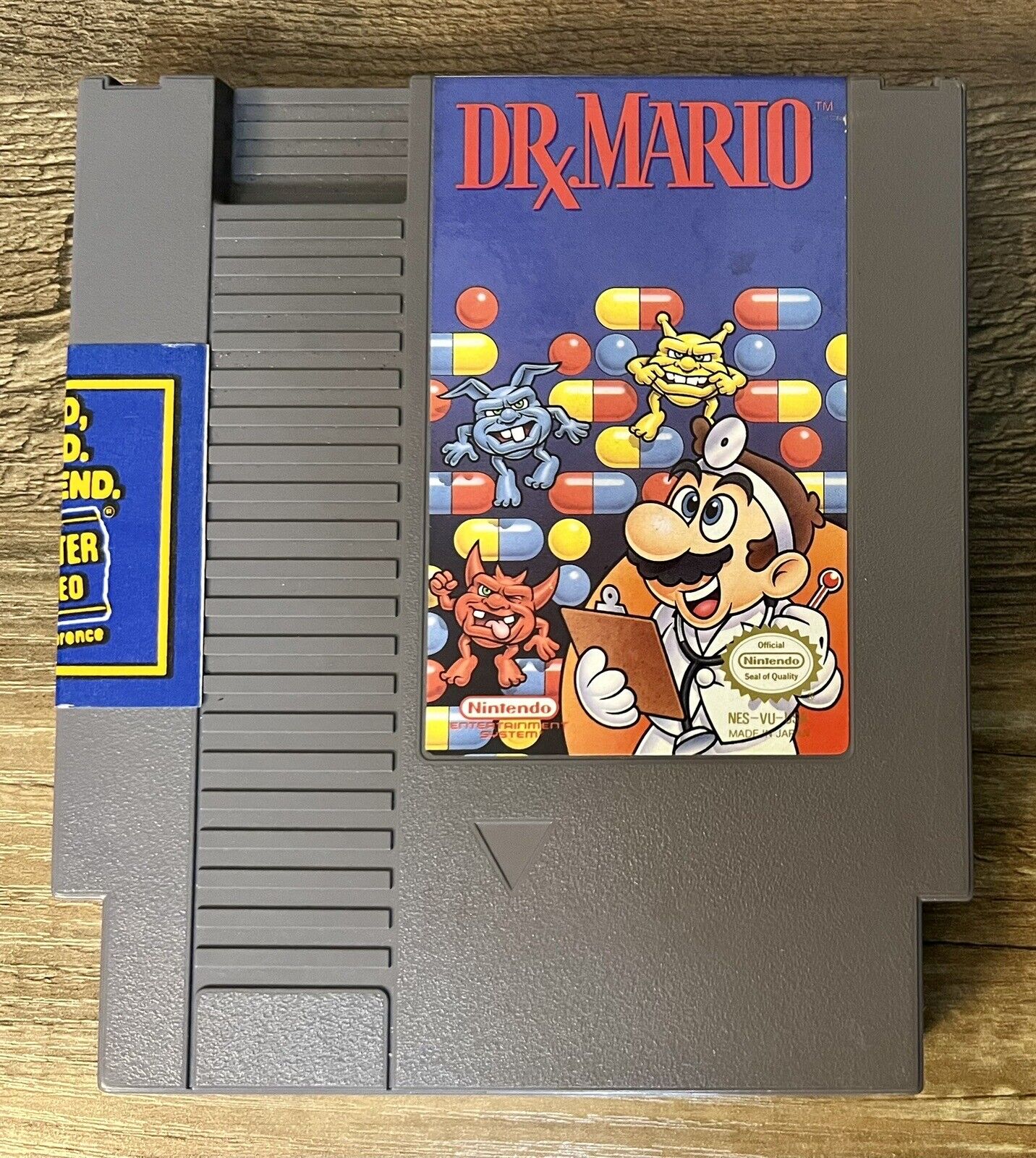 Dr. Mario Nintendo NES Authentic Tested and Working!