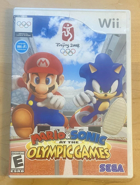 Mario & Sonic at the Olympic Games - Beijing 2008 (Nintendo Wii, 2007) CIB