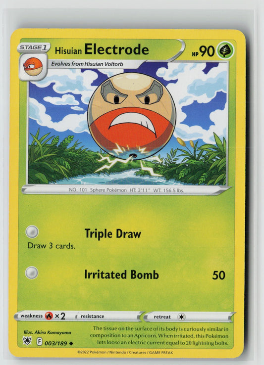 Hisuian Electrode (SWSH10: Astral Radiance 003/189) NM