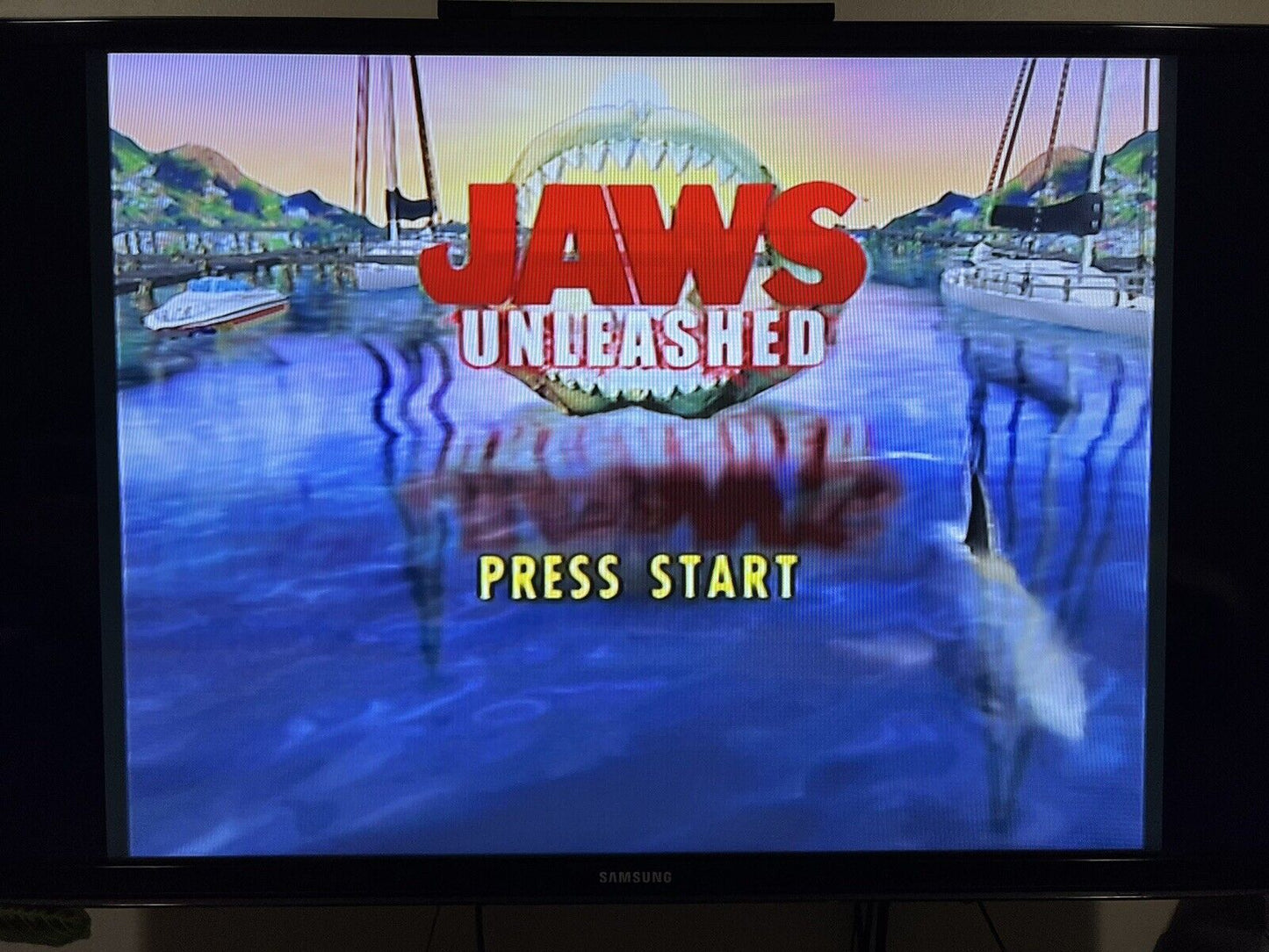 PlayStation 2 PS2 Game Jaws Unleashed CIB Complete In Box 