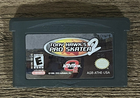 Tony Hawk's Pro Skater 2 (Nintendo Game Boy Advance, 2001) Tested Working