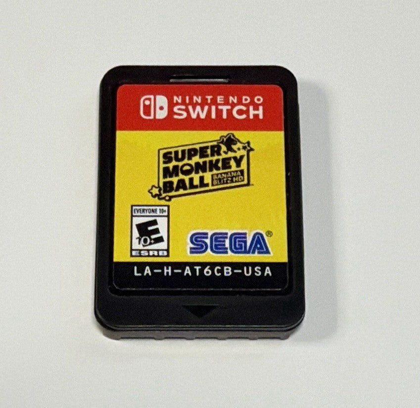 Super Monkey Ball: Banana Blitz HD (Nintendo Switch) Complete CIB W/  Stickers