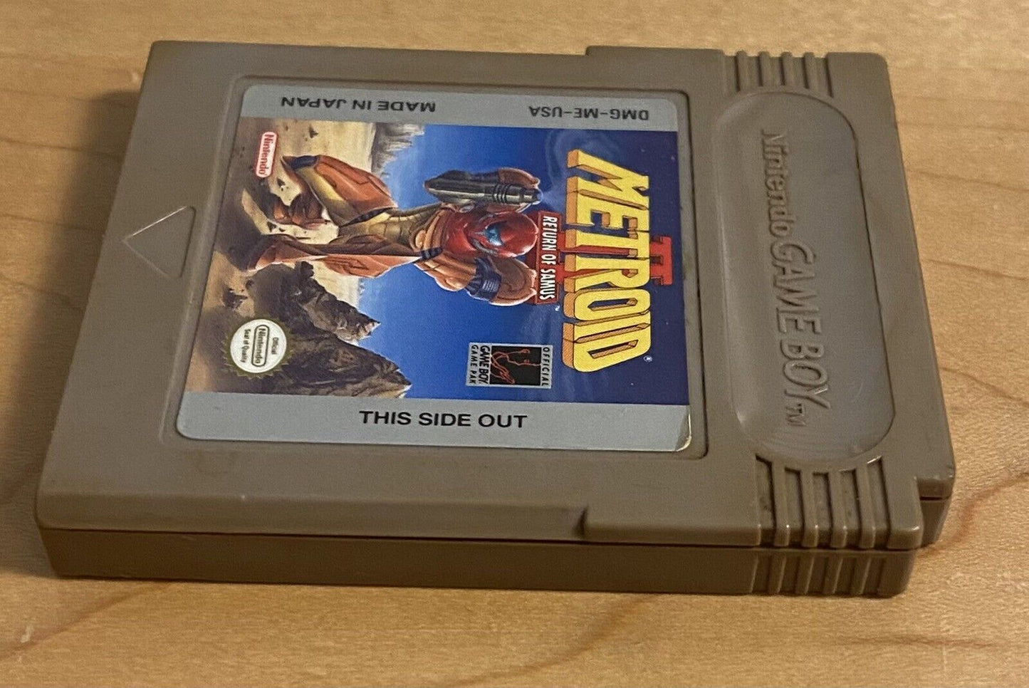 Metroid 2 II Return of Samus (Nintendo Game Boy GB, 1991) Authentic & Tested