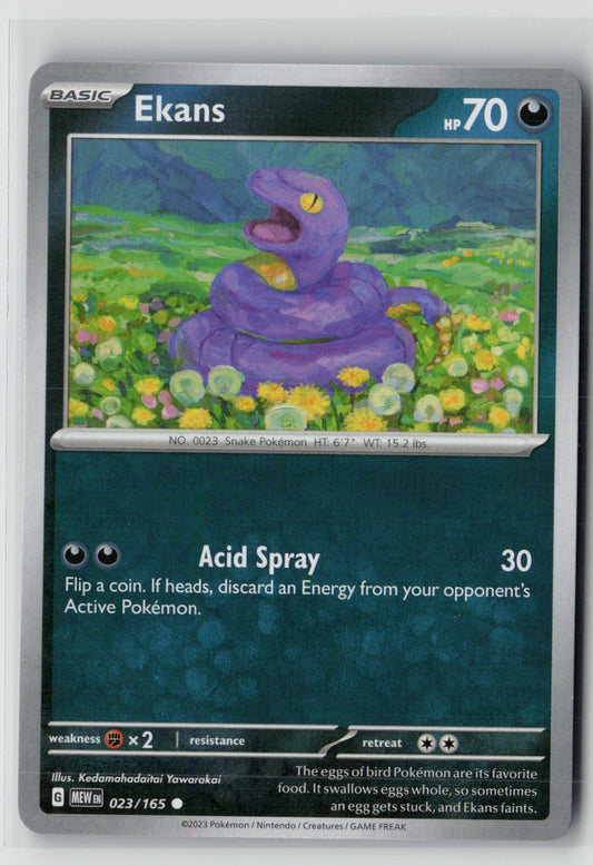 Ekans (SV: Scarlet & Violet 151 023/165) NM
