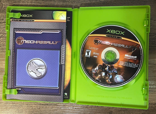 MechAssault (Microsoft Xbox, 2002) Complete