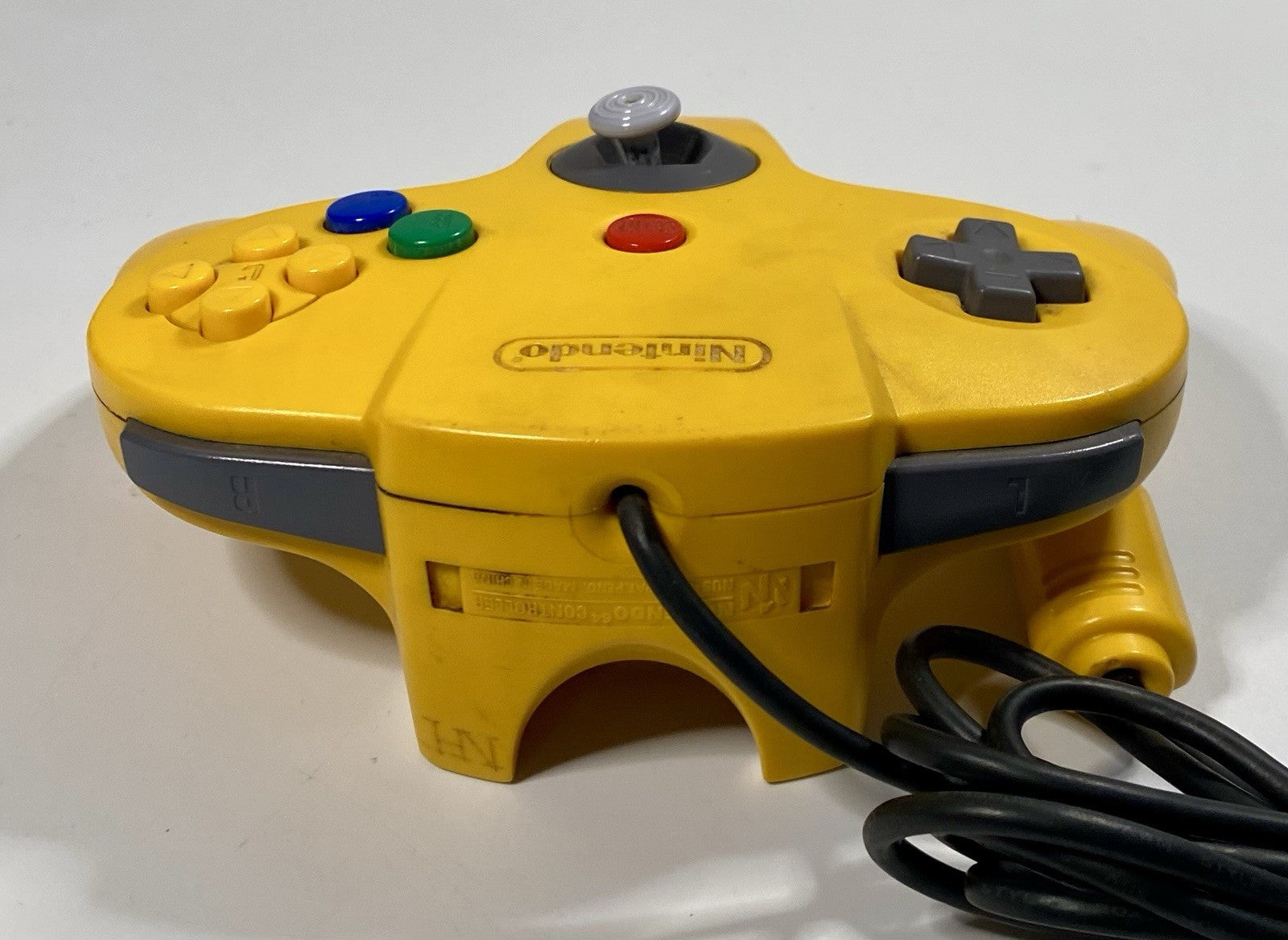 Yellow Nintendo 64 Controller OEM N64 Official Tested & Working!