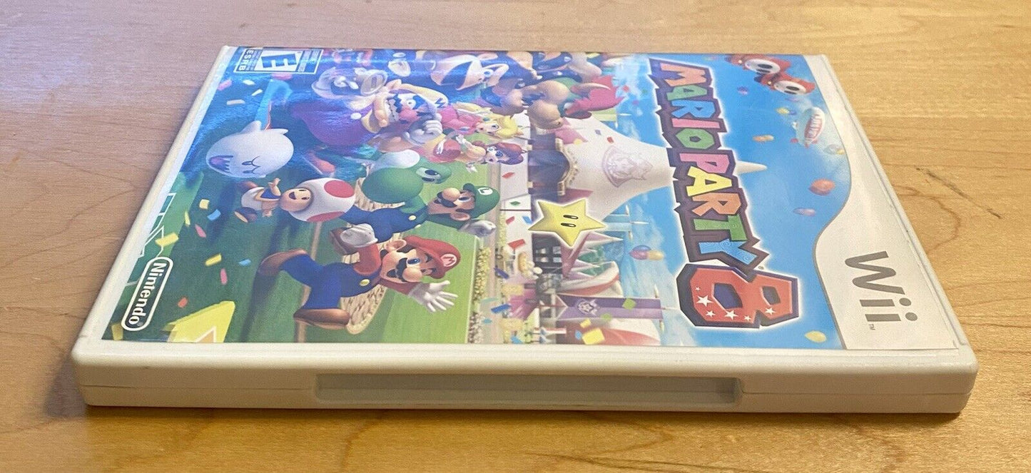 Mario Party 8 (Nintendo Wii, 2007) CIB w/ Manual & Insert, Authentic, Tested