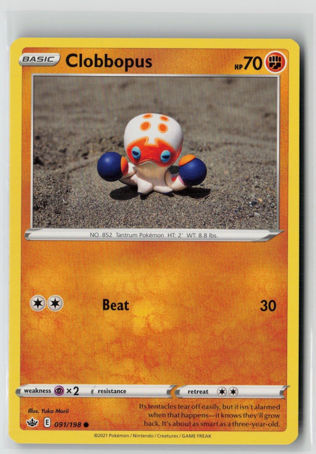 Clobbopus (SWSH06: Chilling Reign 091/198) NM