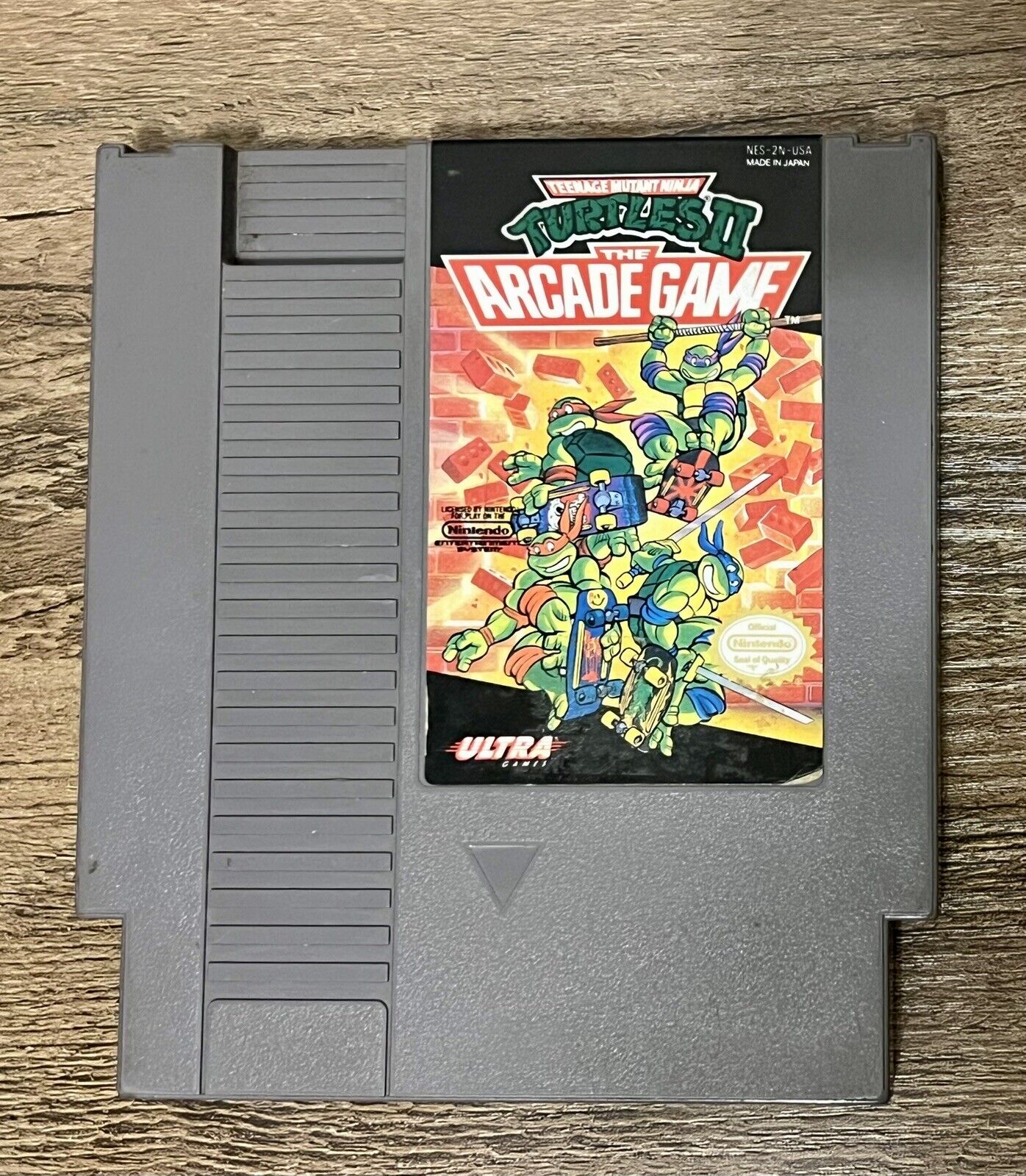 Teenage Mutant Ninja Turtles II: The Arcade Game (Official Nintendo NES, 1990)