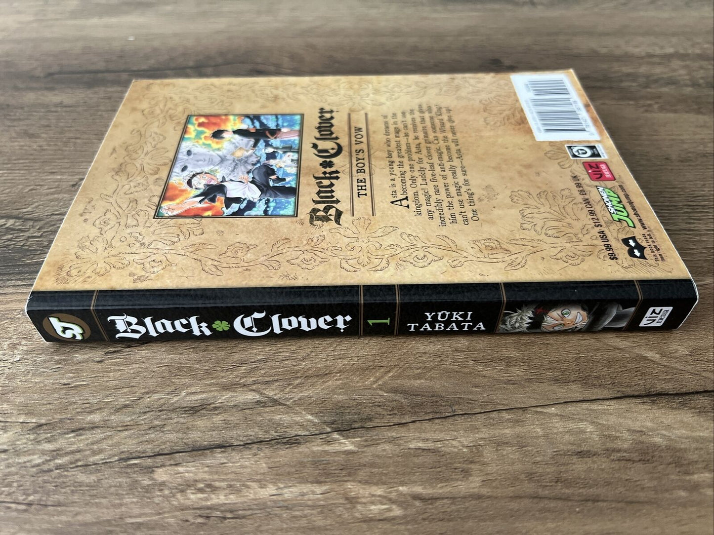 Black Clover, Vol. 1 (Volume 1): The Boy's Vow