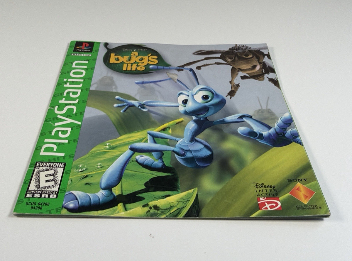 Disney Pixar’s A Bug's Life (PSX,PS1) PlayStation 1 MANUAL ONLY