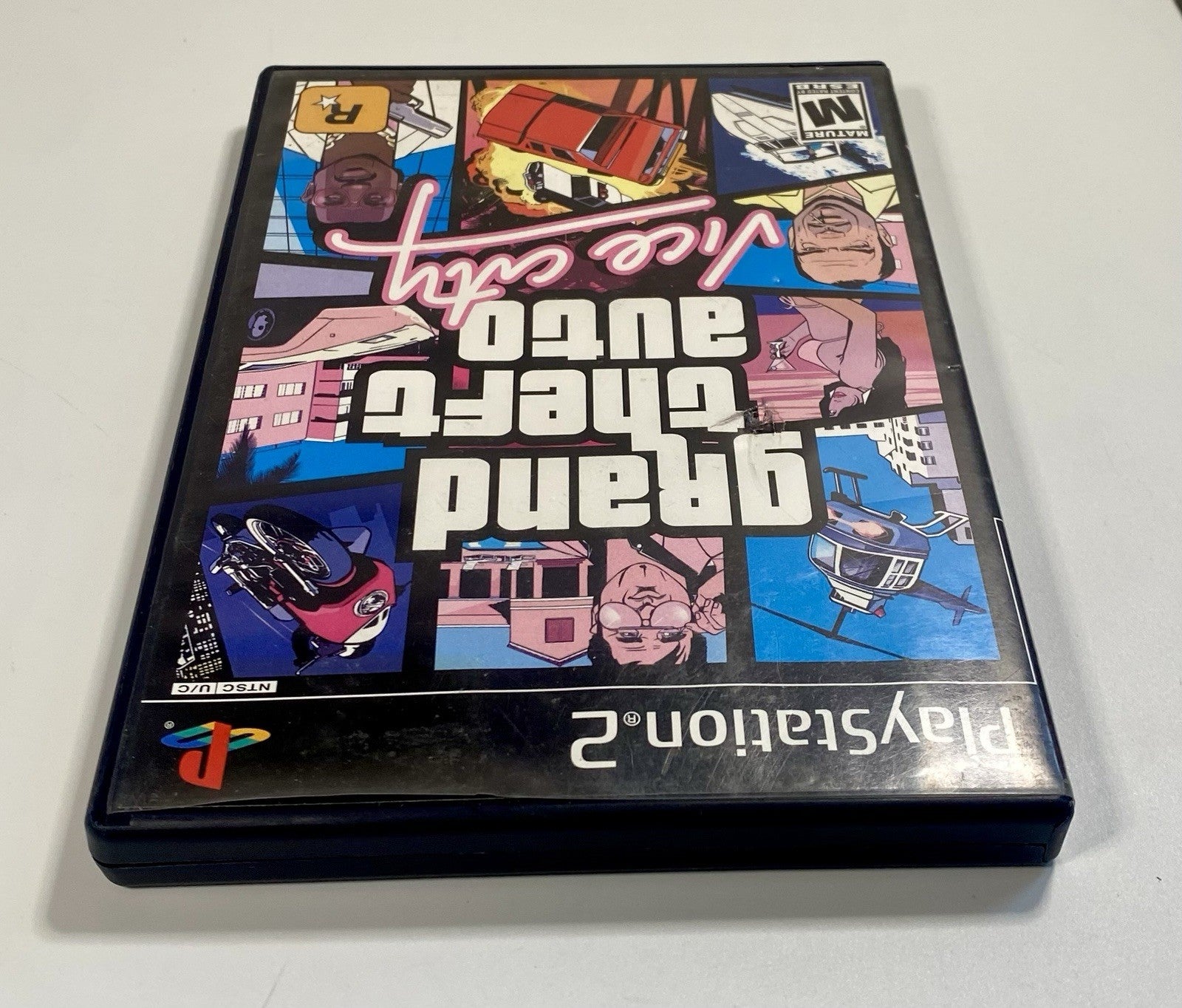 Grand Theft Auto Vice City PlayStation 2 PS2 CIB Complete W/ Manual & Map Works