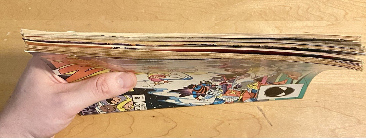 Marvel X-Men Comic Book Lot Of 5, Uncanny X-Men Spider-Man Feature, X-Men Annual