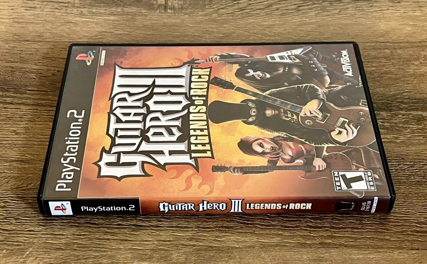 Guitar Hero III 3 Legends of Rock PS2 PlayStation 2 - Complete CIB Tested