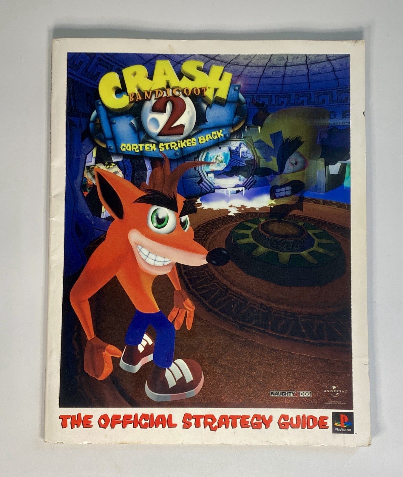 Crash Bandicoot 2 Cortex Strikes Back Official Game Strategy Guide Reflective 97