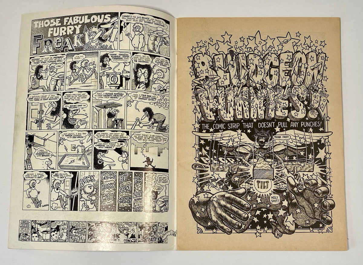 Zap Comix No. 5 - Apex Novelty 1988 4th Print