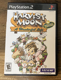 Harvest Moon A Wonderful Life Special Edition PS2 Includes Game Case & Book