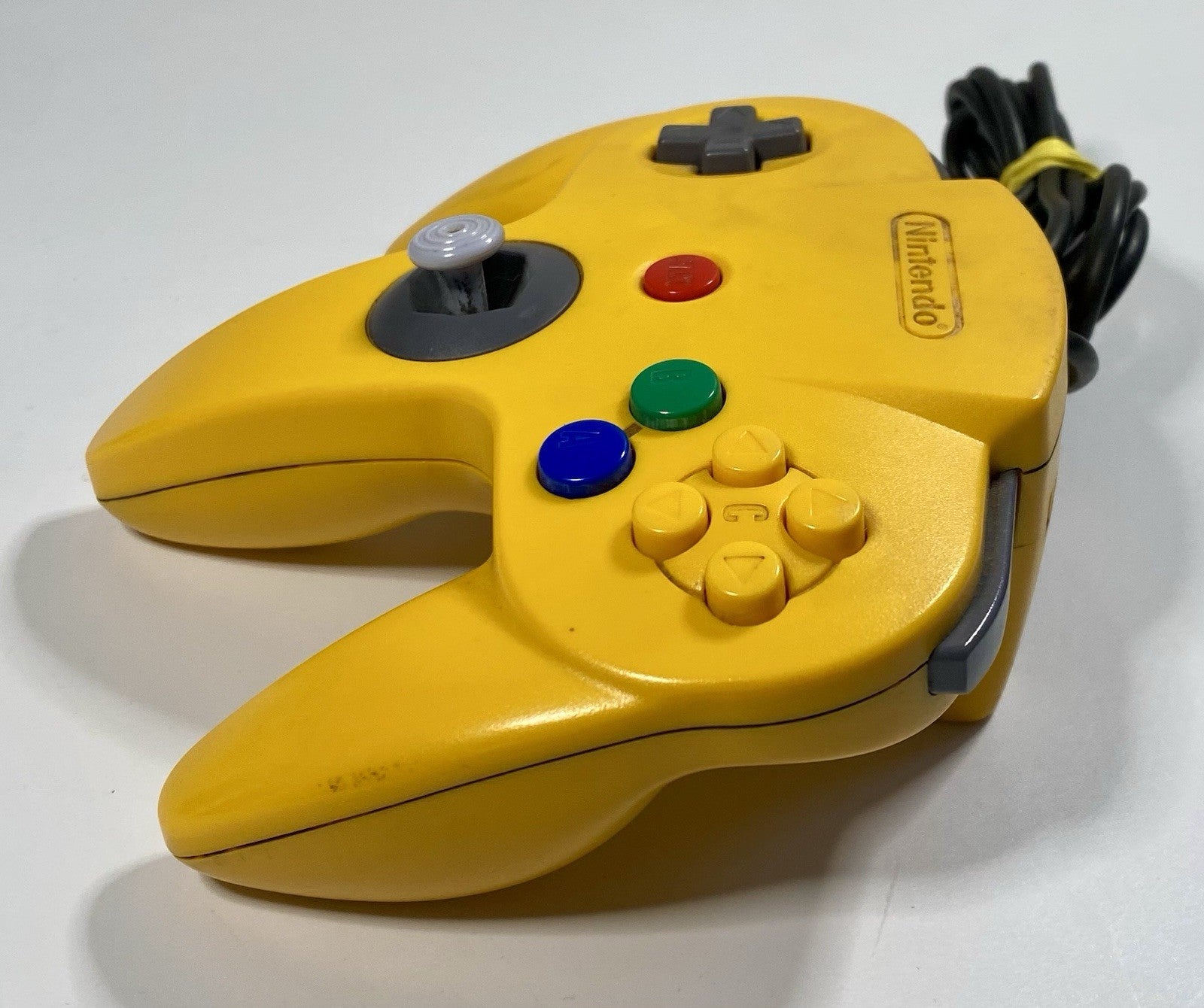Yellow Nintendo 64 Controller OEM N64 Official Tested & Working!