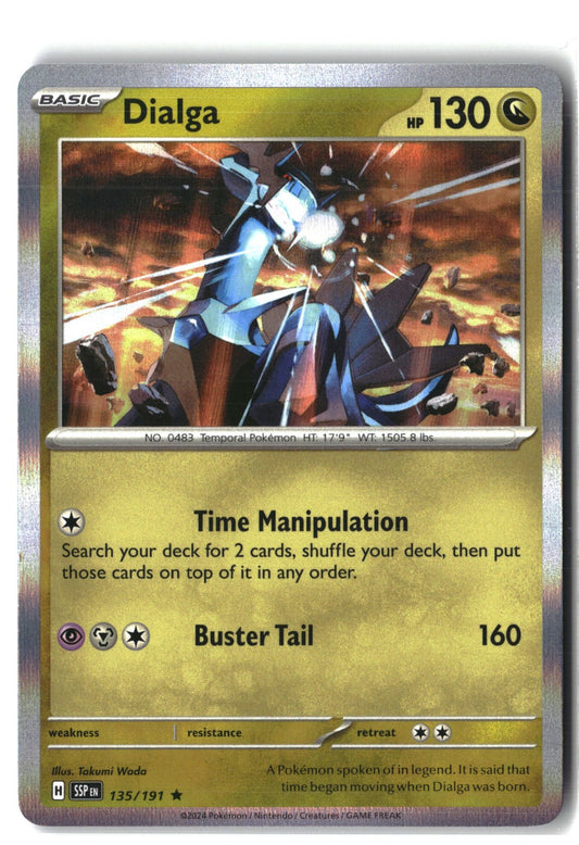 Dialga Holofoil NM (Surging Sparks 135/191)