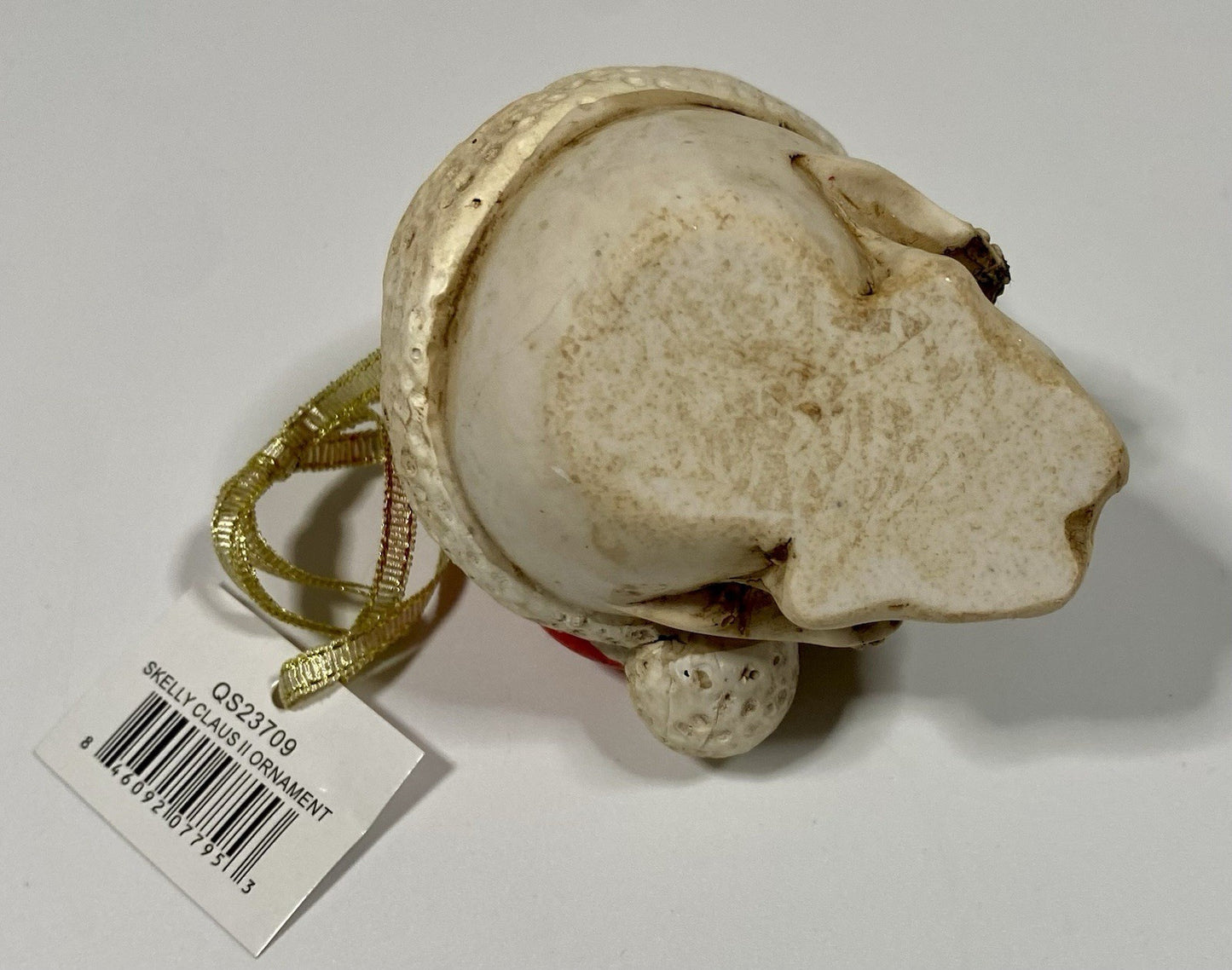 Design Toscano Skelly Claus II Holiday Skeleton Ornament