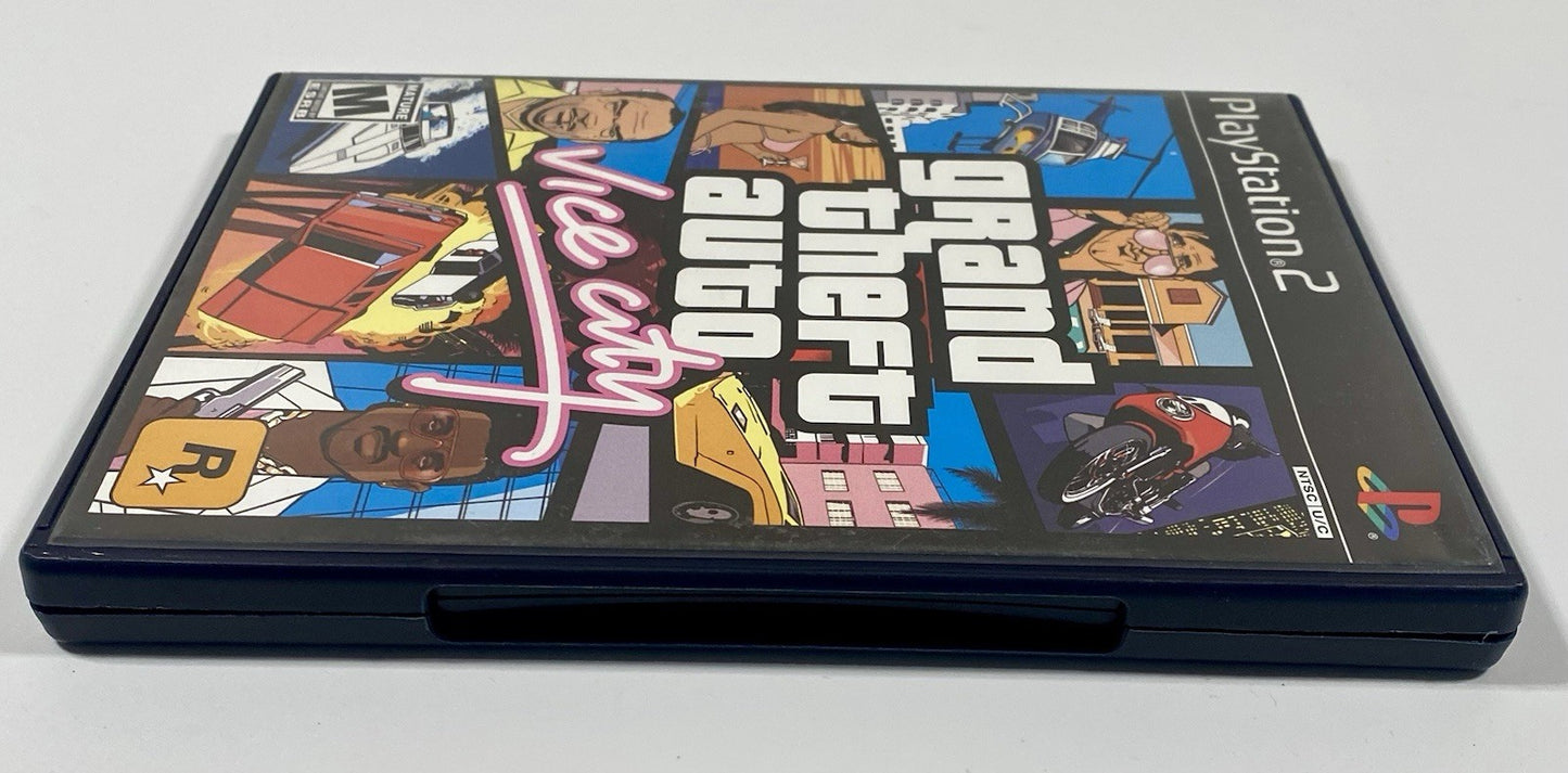 Grand Theft Auto Vice City ( Sony PlayStation 2) With Manual, No Map, Tested
