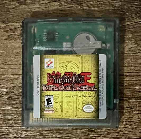 Yu-Gi-Oh Dark Duel Stories Nintendo Gameboy Game Color Cartridge Authentic Works