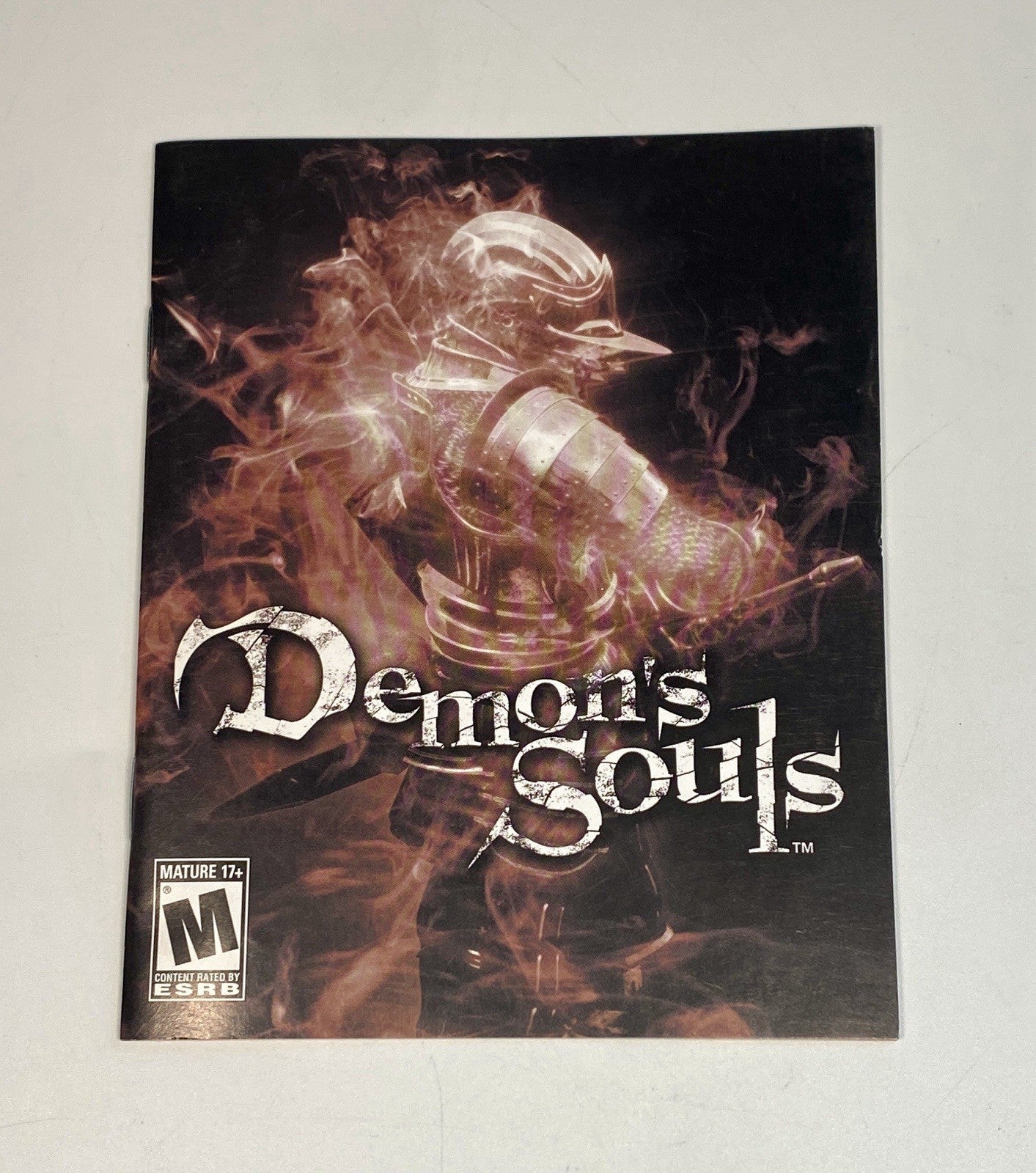 Demon’s Souls Playstation 3 PS3 Manual & Cover Art (Greatest Hits) Only
