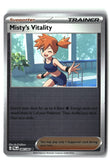 Misty's Vitality Reverse Holofoil NM (Pitch Black 080/084)