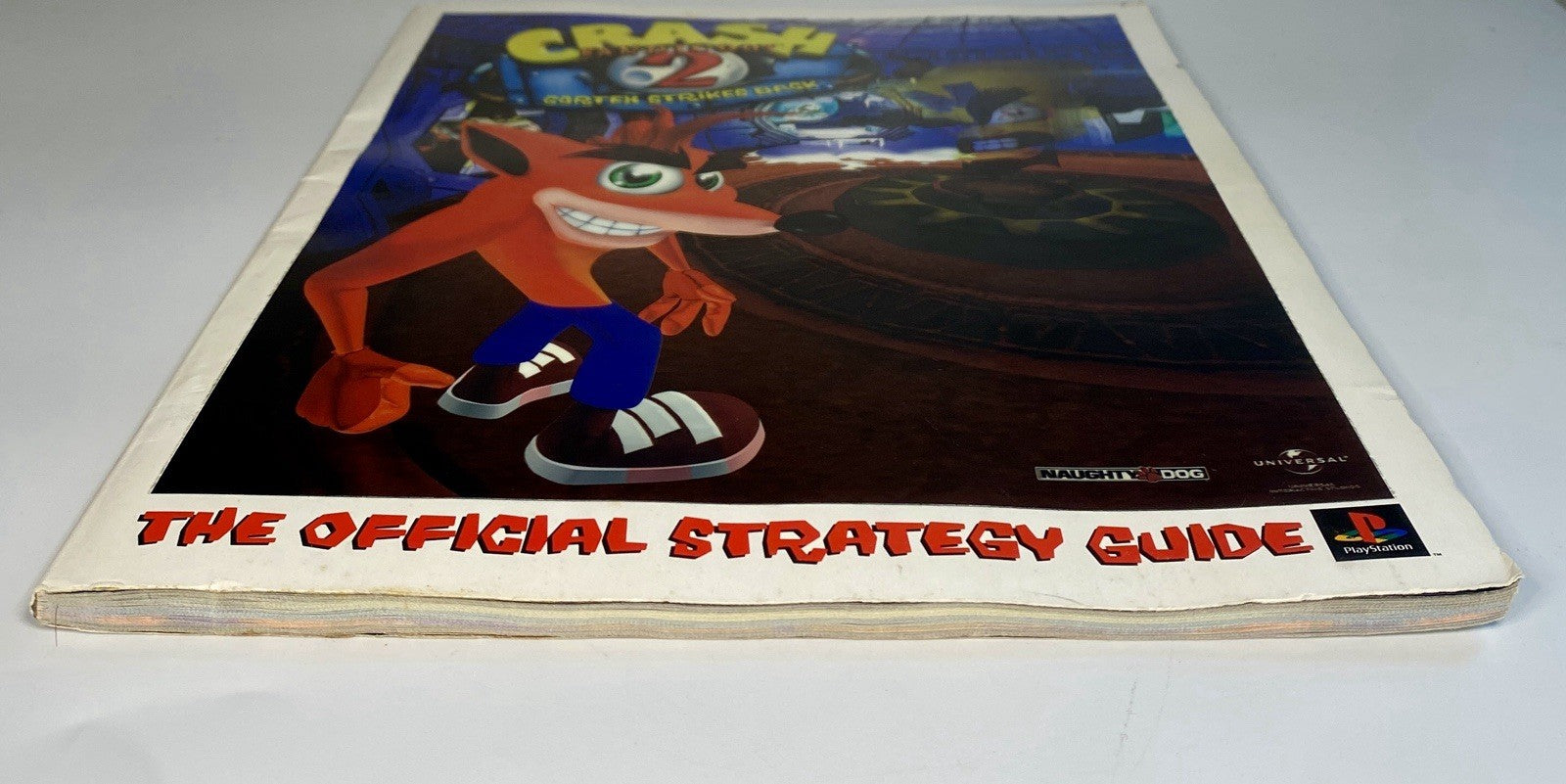 Crash Bandicoot 2 Cortex Strikes Back Official Game Strategy Guide Reflective 97