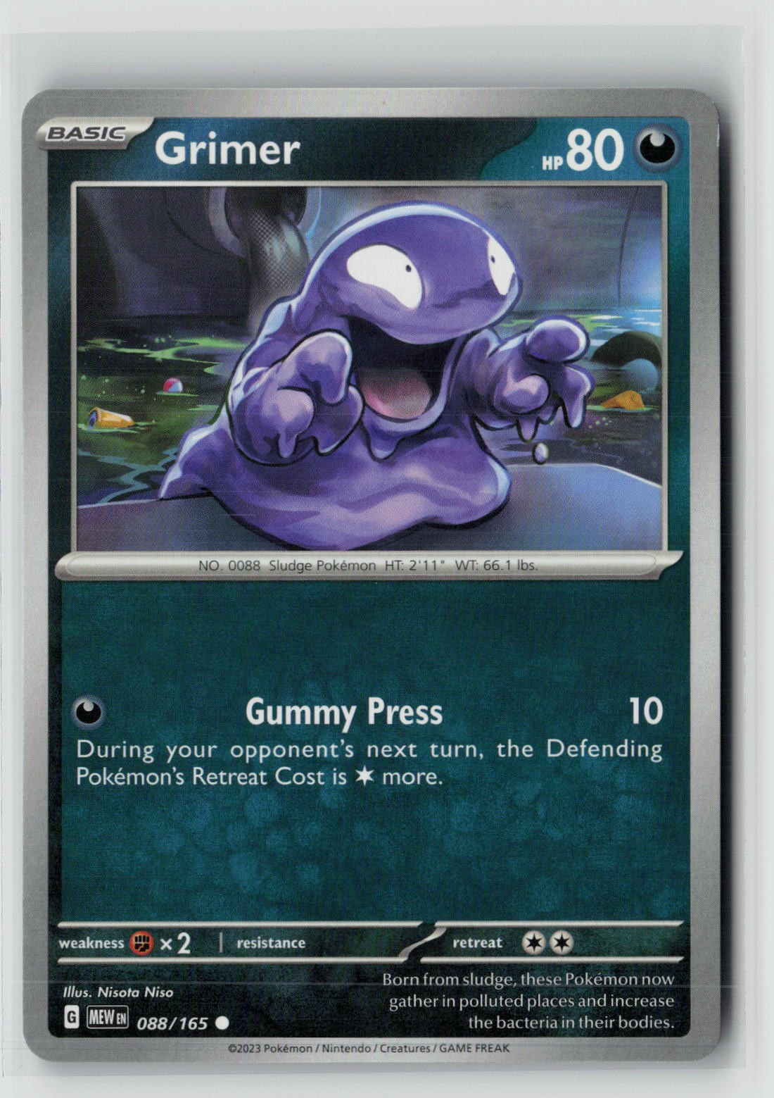 Grimer (SV: Scarlet & Violet 151 088/165) NM