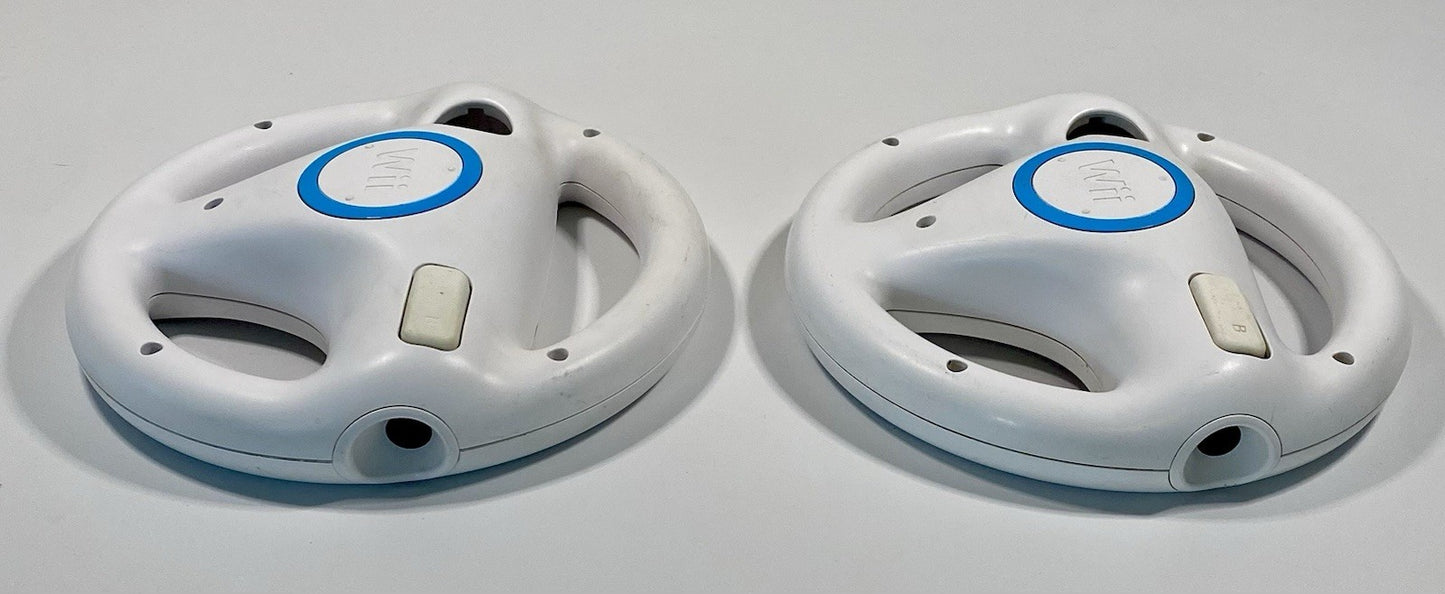 2pcs Mario Kart Racing Steering Wheel for Nintendo Wii Remote Game Controller
