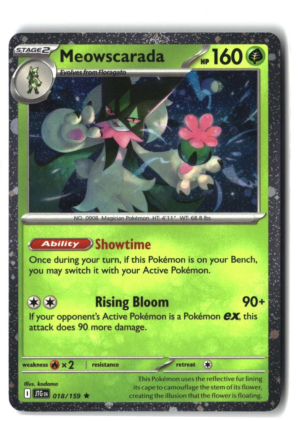 Meowscarada (Cosmos Holo) Holofoil NM (Miscellaneous Cards & Products 015/198)