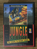 Jungle Strike (Sega Genesis, 1993) Authentic Game CIB Tested