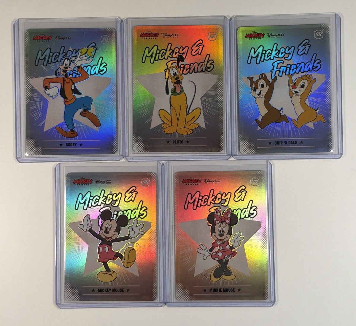2023 Kakawow Hotbox Disney 100 Mickey & Friends SR 16 Cards 1-16 Bundle All NM