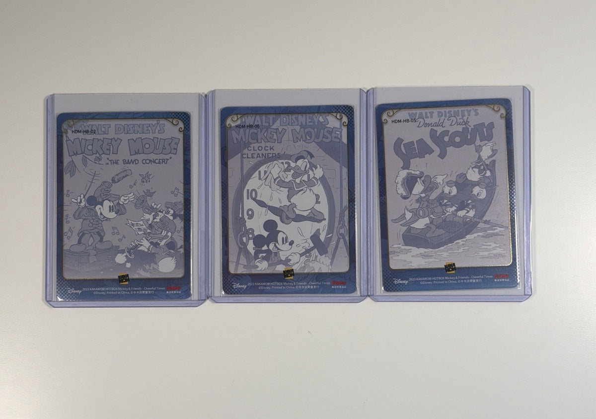 2023 Kakawow Hotbox Disney 100 Mickey & Friends PR 10 Cards Bundle Lot All NM